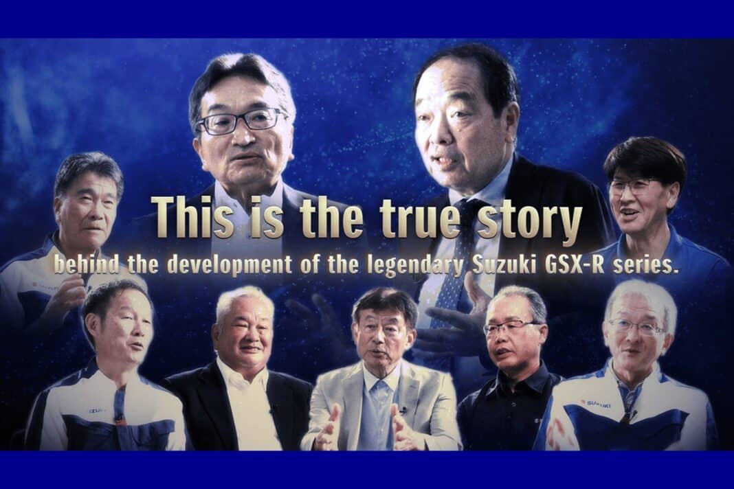 Suzuki presenta su documental “Leyendas detrás de la GSX-R, especial 40º aniversario”
