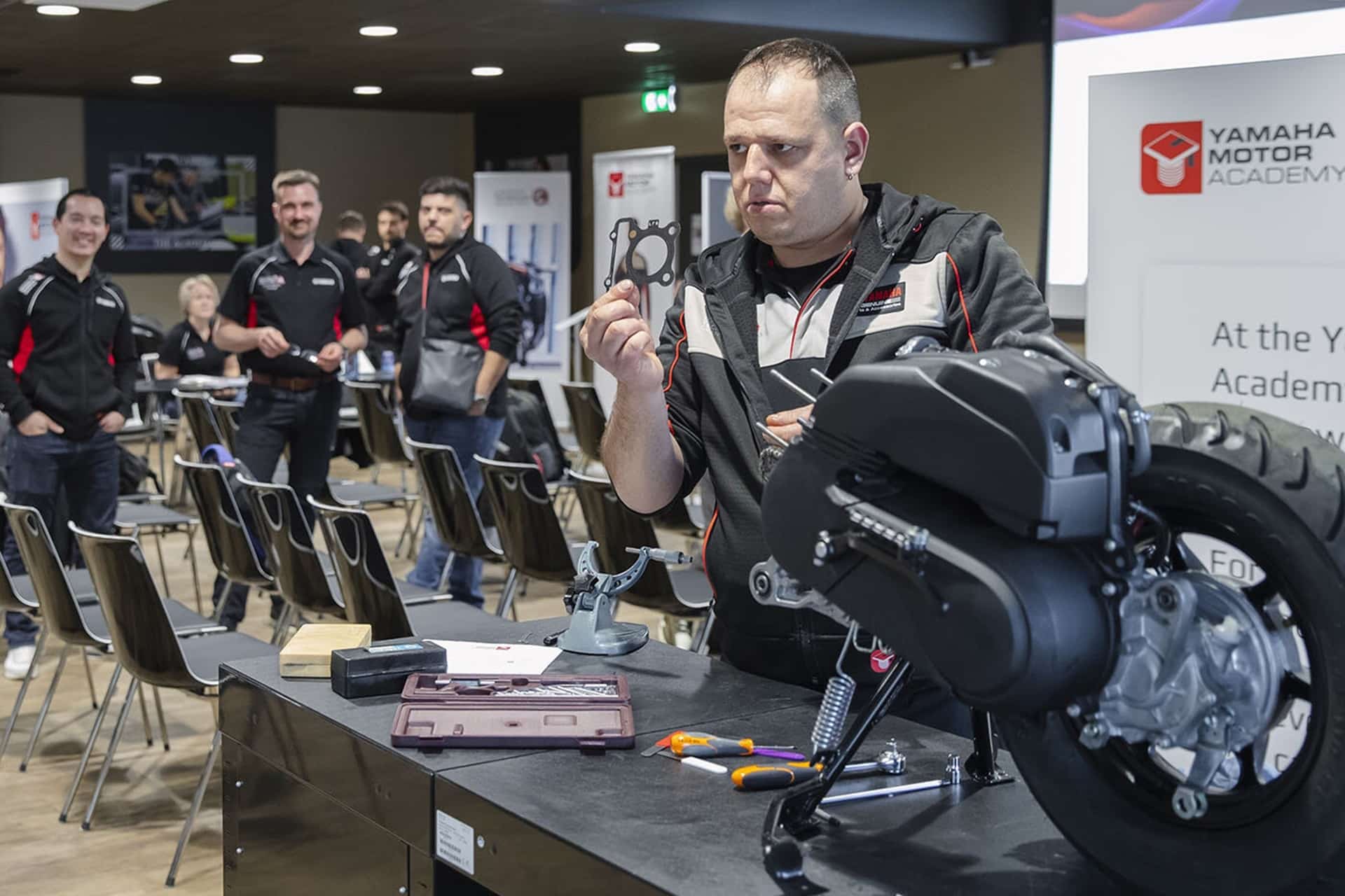 Concurso internacional WTGP 2025: Yamaha en la búsqueda de su mejor mecánico