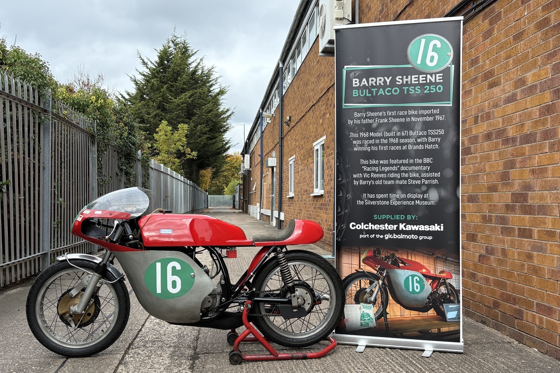 Una Bultaco TSS 250 Type 41 ex-Barry Sheene, saldrá a subasta en solo unas horas