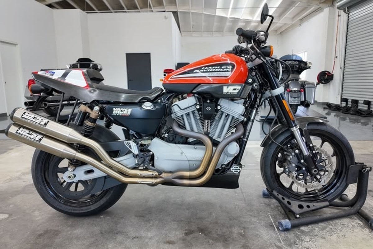 Motos de ensueño a la venta: Harley-Davidson XR1200 Vance & Hines 2009