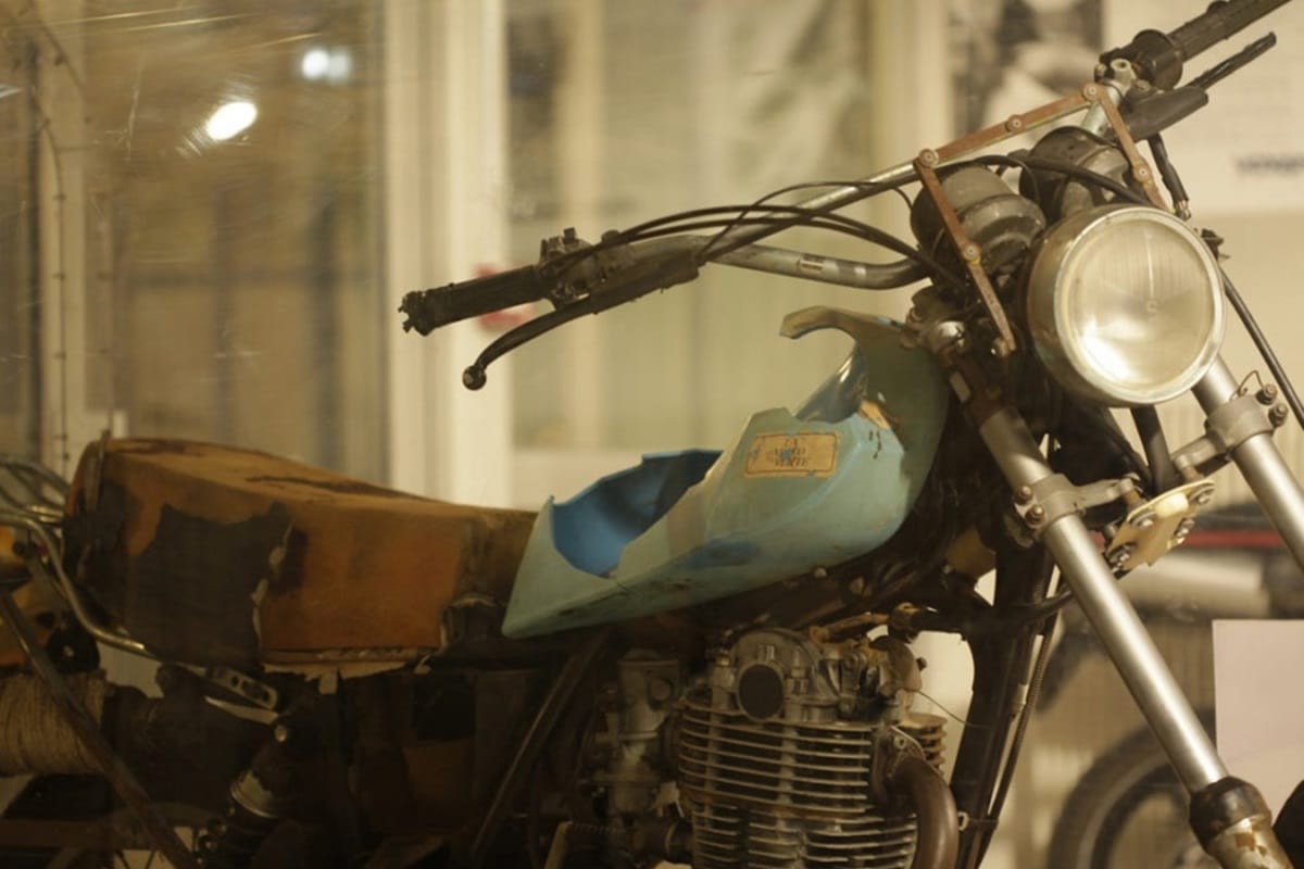 La Yamaha XT500 de Thierry Sabine, fundador del París-Dakar, será expuesta en EICMA 2025