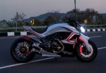 Ducati Diavel “Evangelion” by Treasure Garage