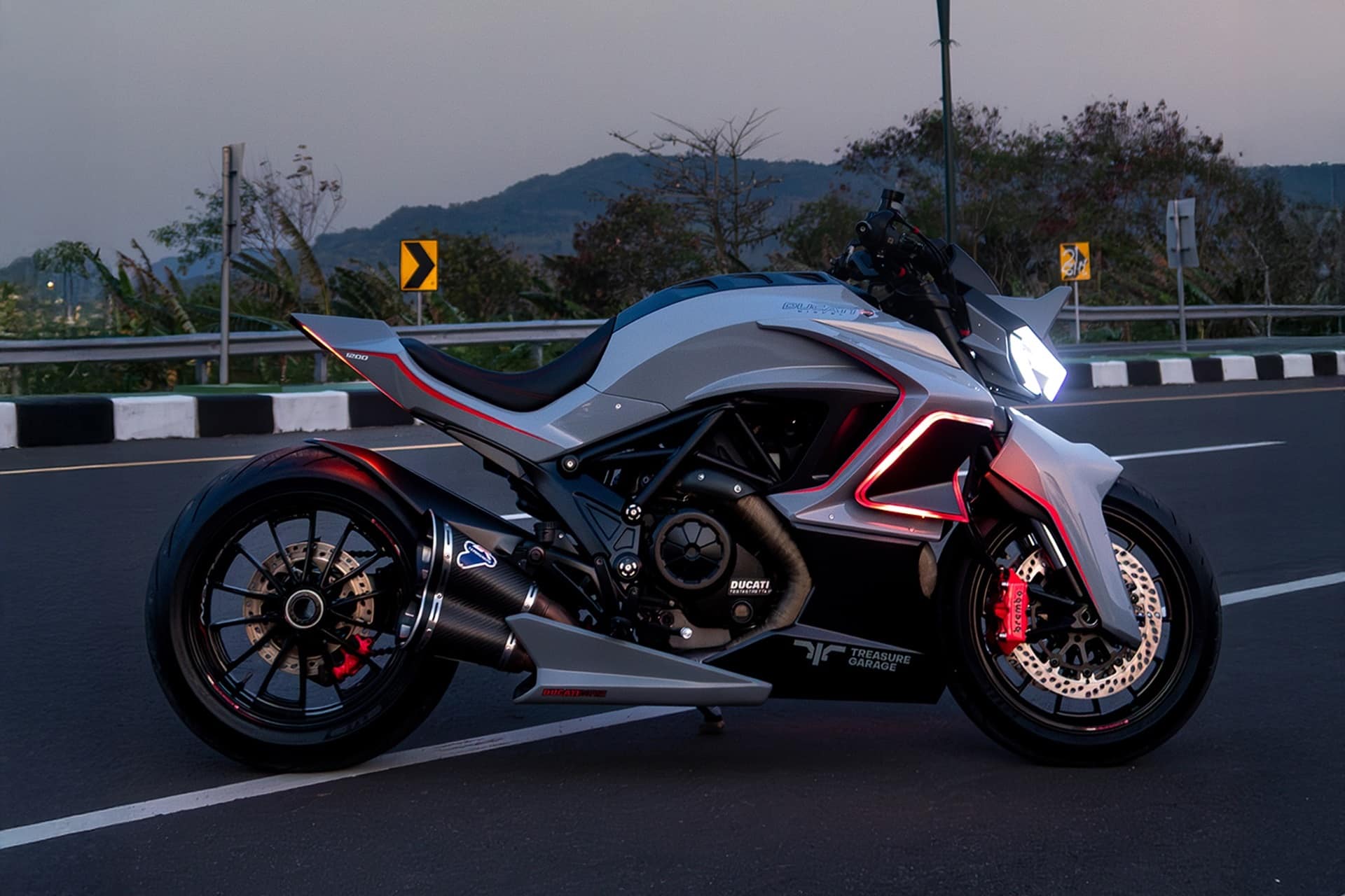 Ducati Diavel “Evangelion” by Treasure Garage