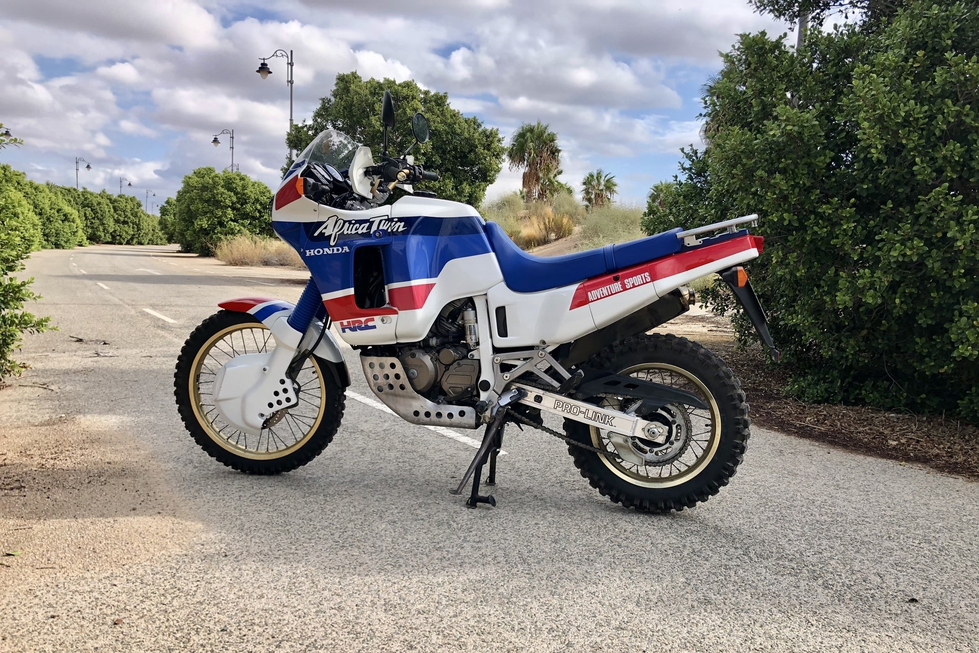 Retroprueba «Old School»: Honda XRV650 Africa Twin