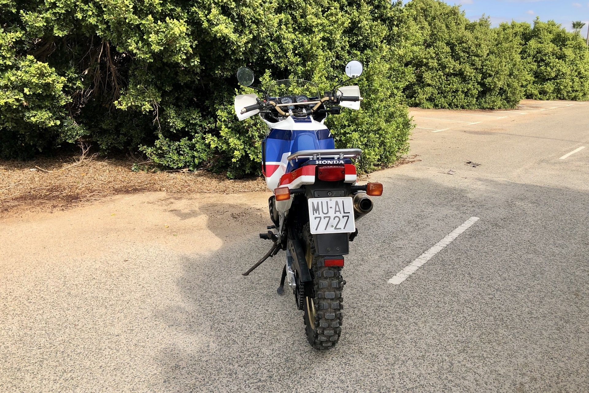 Retroprueba «Old School»: Honda XRV650 Africa Twin