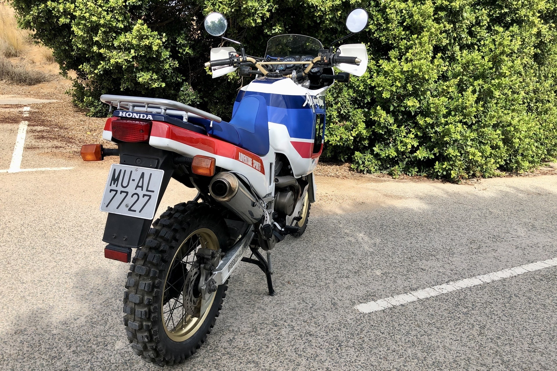 Retroprueba «Old School»: Honda XRV650 Africa Twin