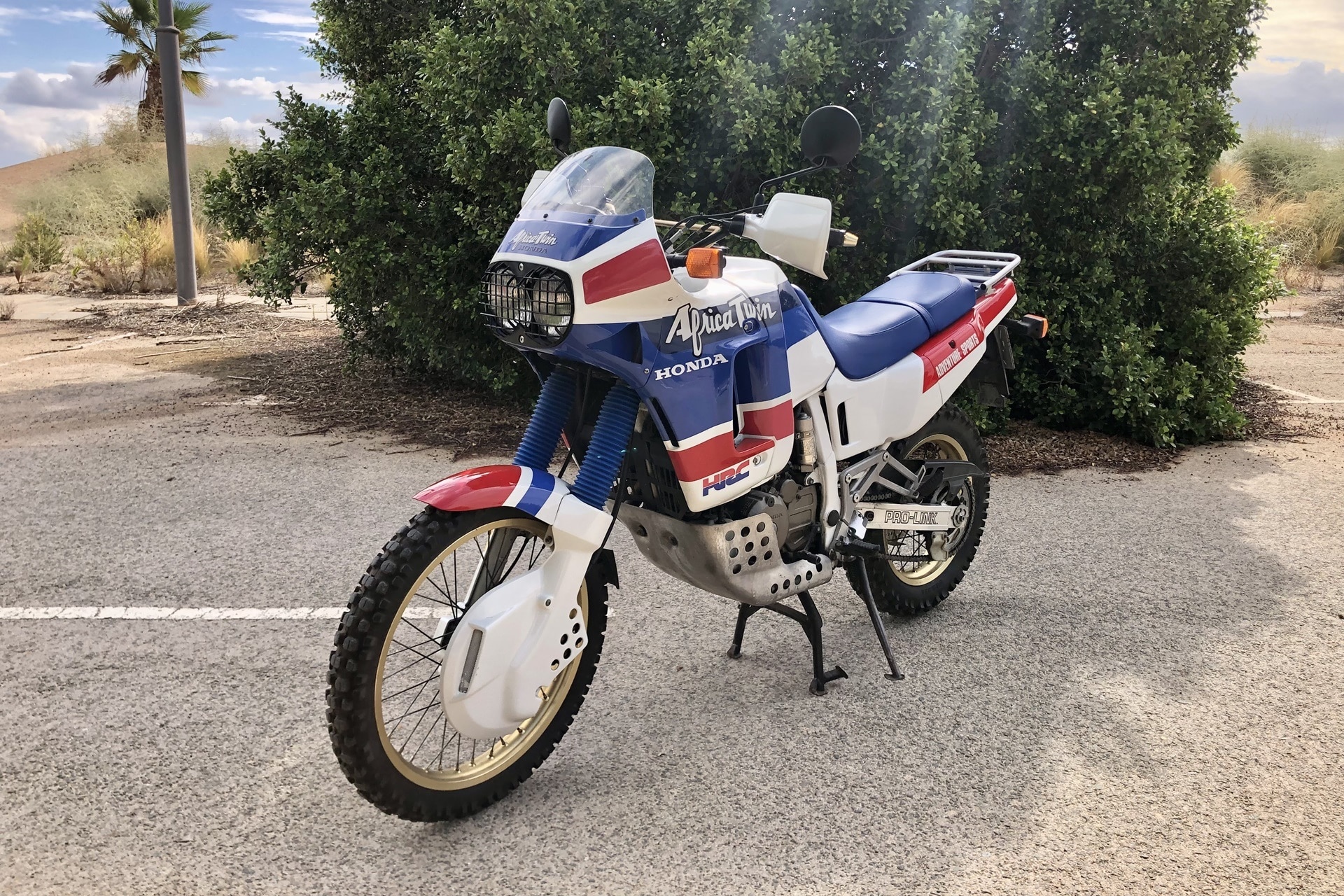 Retroprueba «Old School»: Honda XRV650 Africa Twin