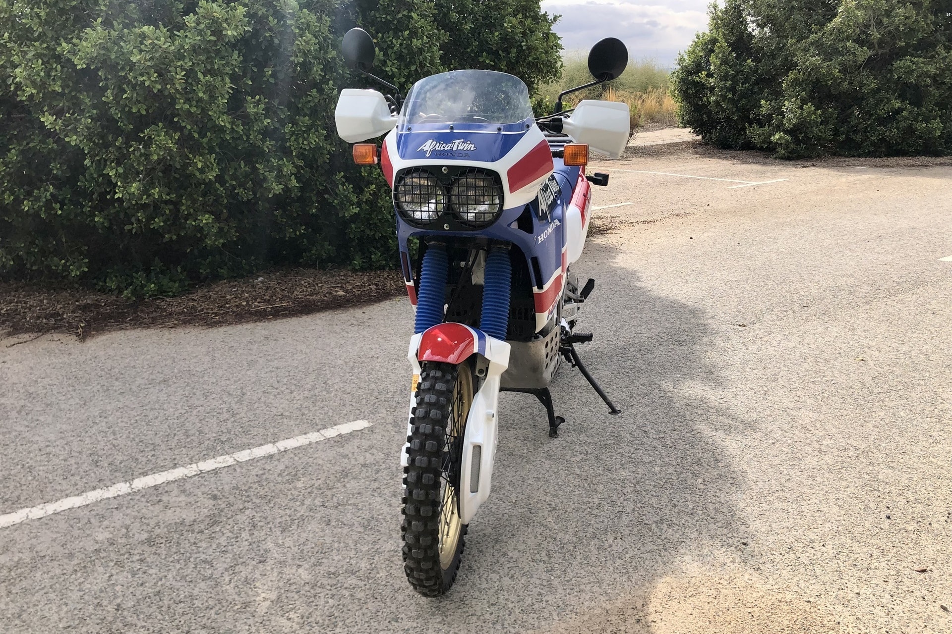 Retroprueba «Old School»: Honda XRV650 Africa Twin