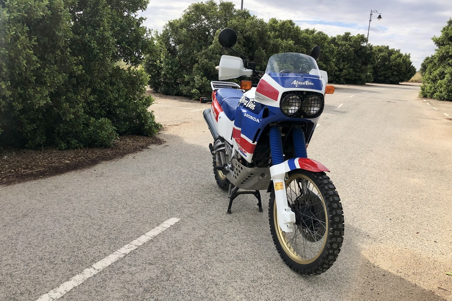 Retroprueba «Old School»: Honda XRV650 Africa Twin
