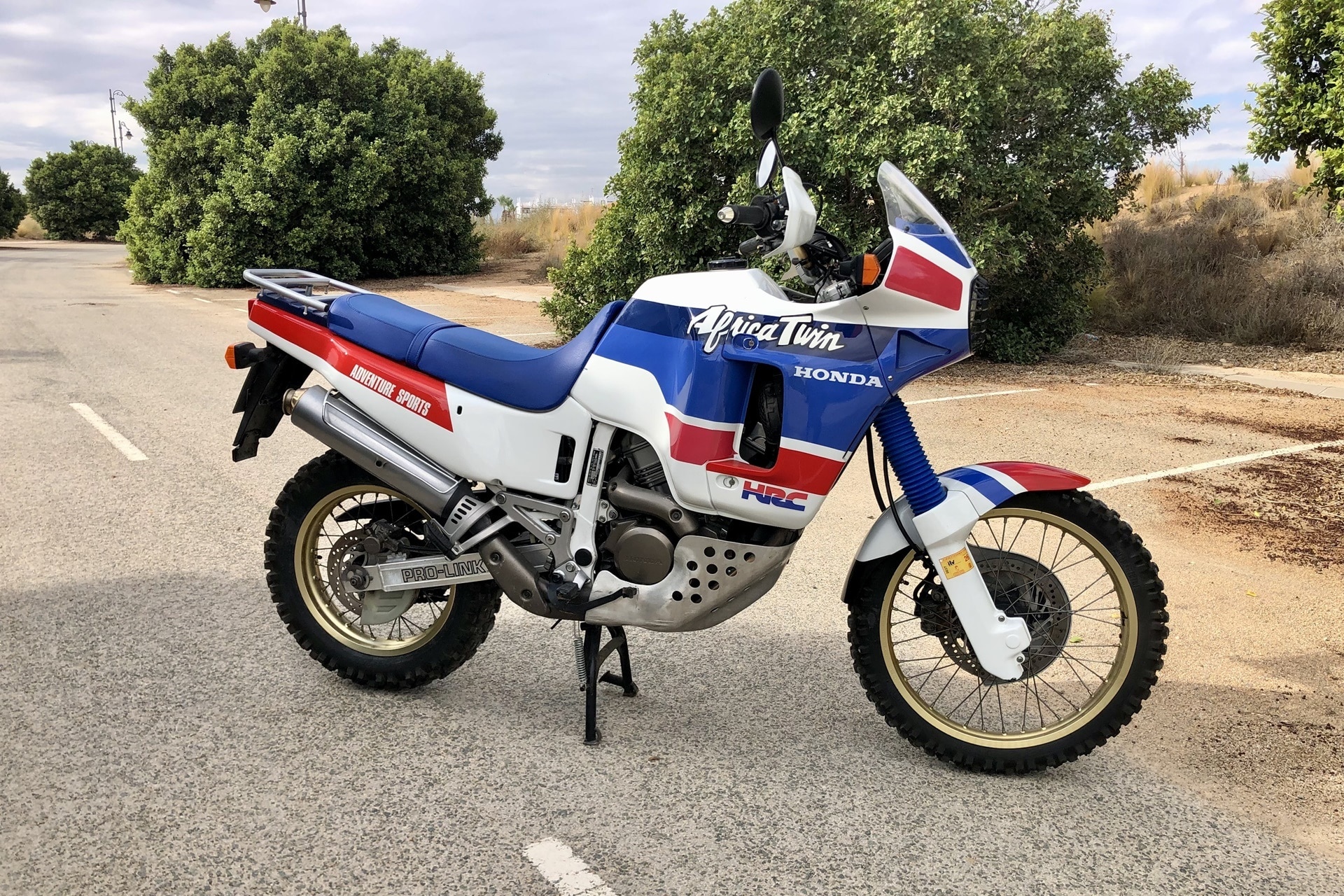 Retroprueba «Old School»: Honda XRV650 Africa Twin