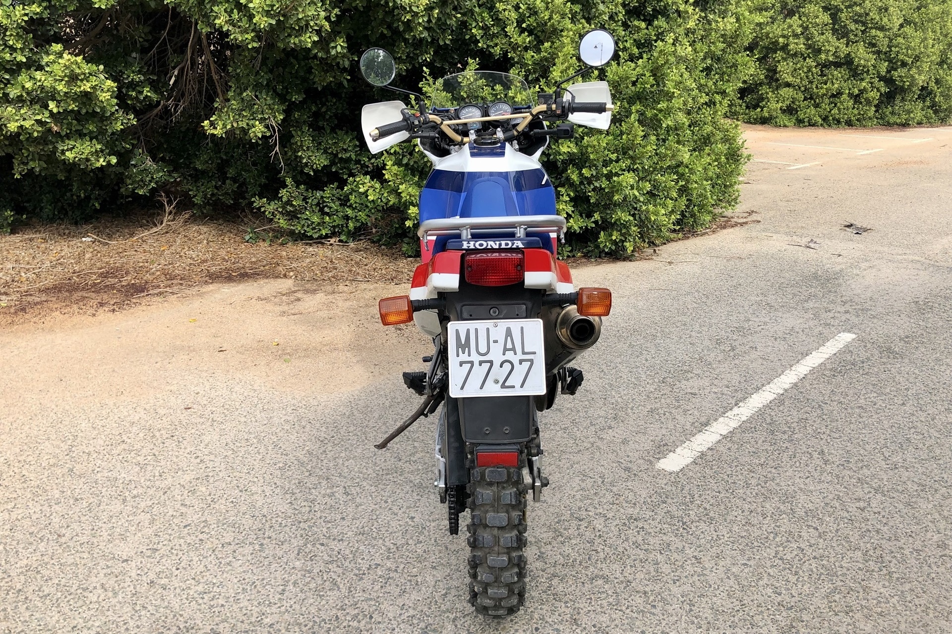Retroprueba «Old School»: Honda XRV650 Africa Twin