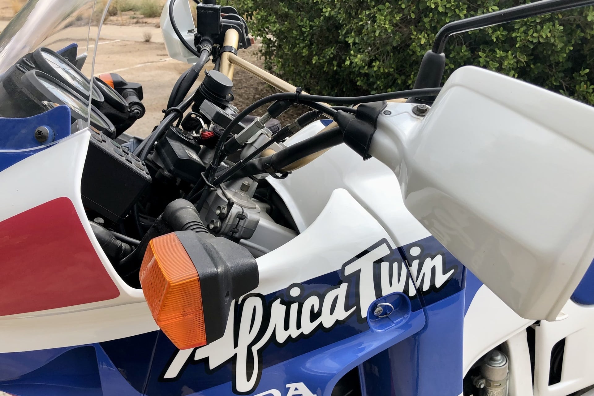 Retroprueba «Old School»: Honda XRV650 Africa Twin