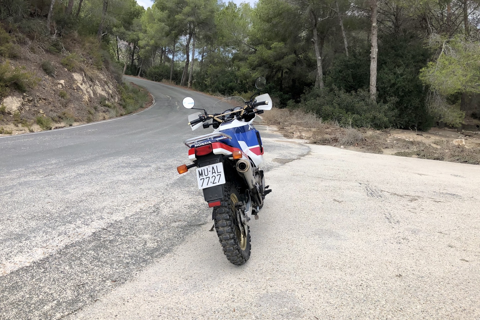 Retroprueba «Old School»: Honda XRV650 Africa Twin