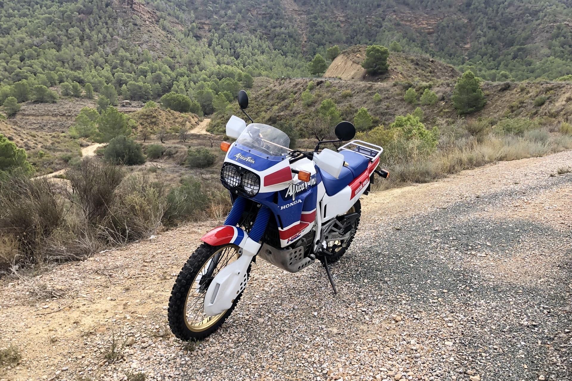 Retroprueba «Old School»: Honda XRV650 Africa Twin