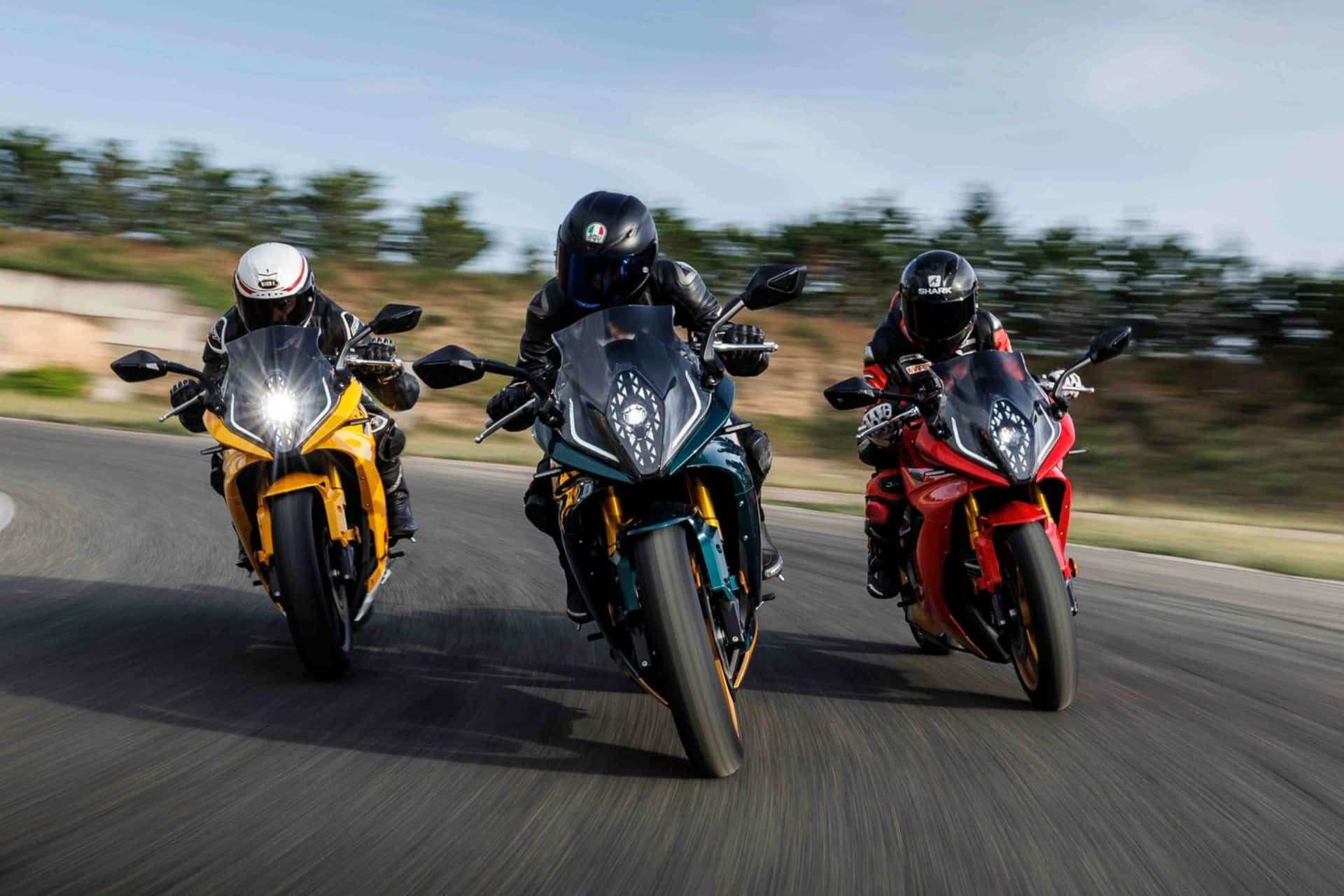 Todas las motos deportivas limitables para el A2