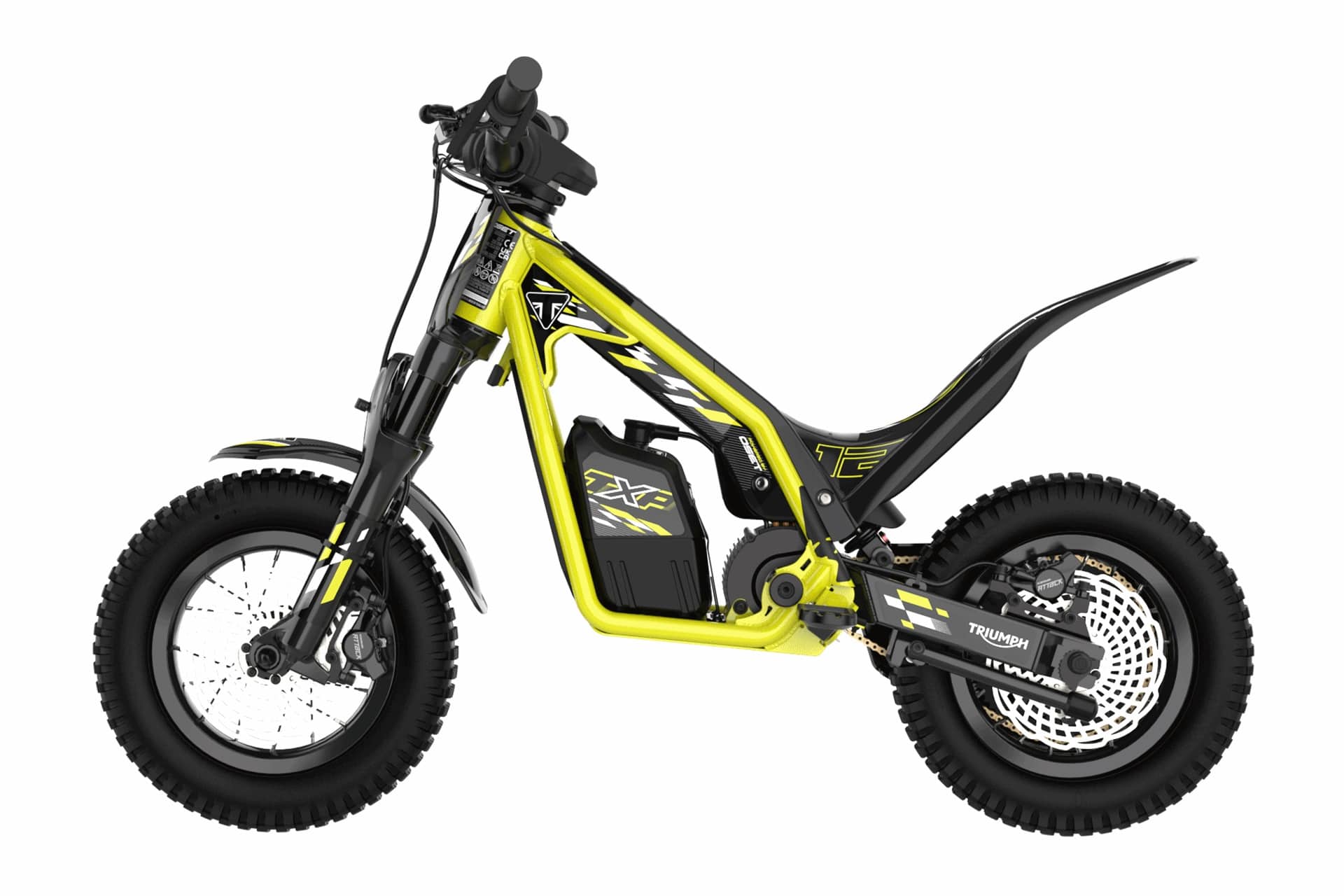 Triumph presenta las TXP: la primera gama de motos eléctricas off-road para jóvenes