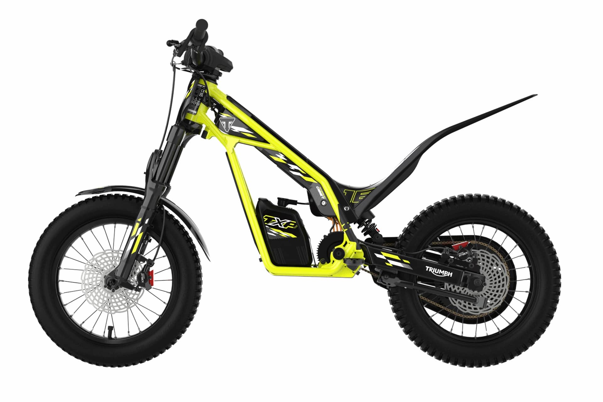 Triumph presenta las TXP: la primera gama de motos eléctricas off-road para jóvenes