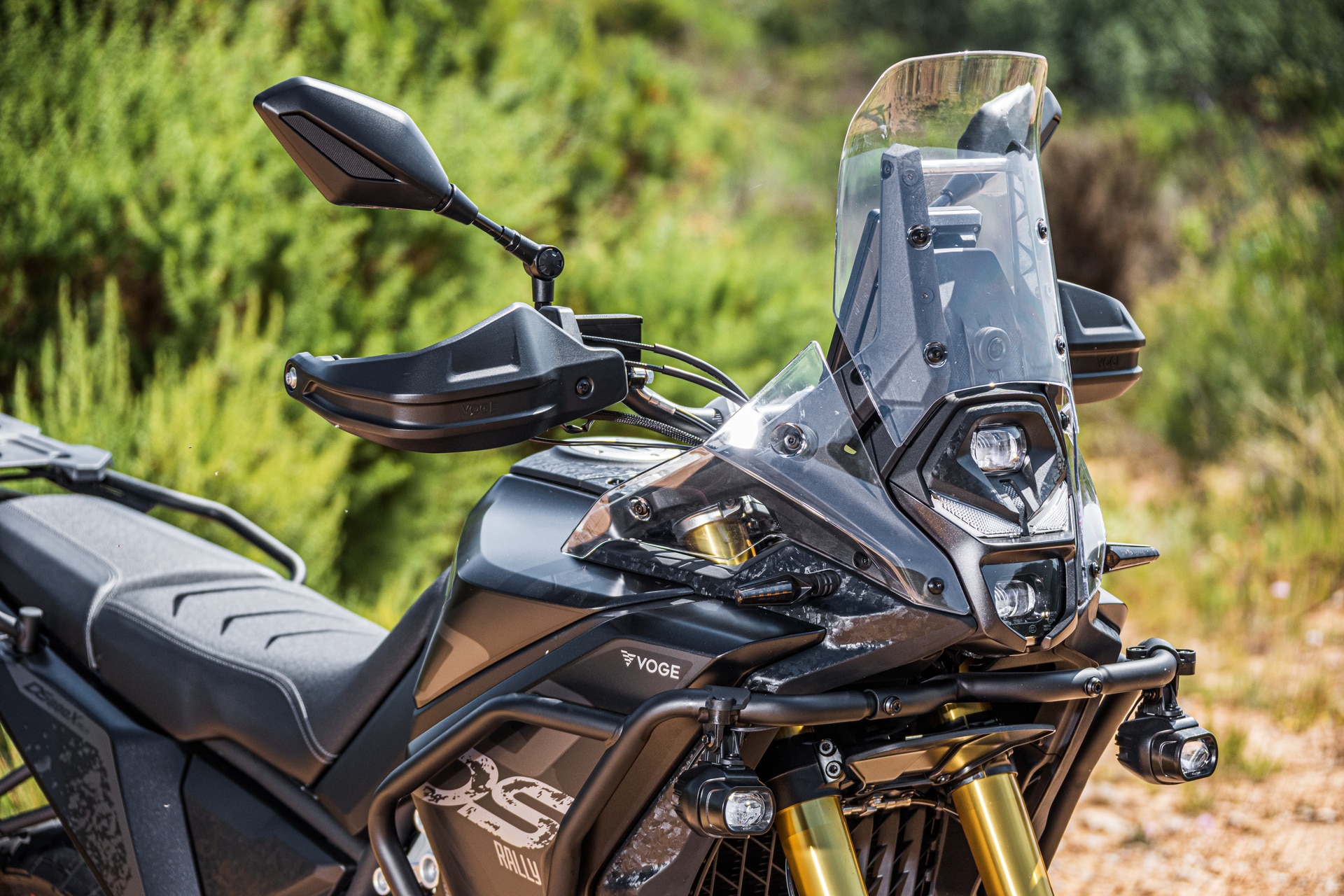 Prueba Voge DS800 Rally