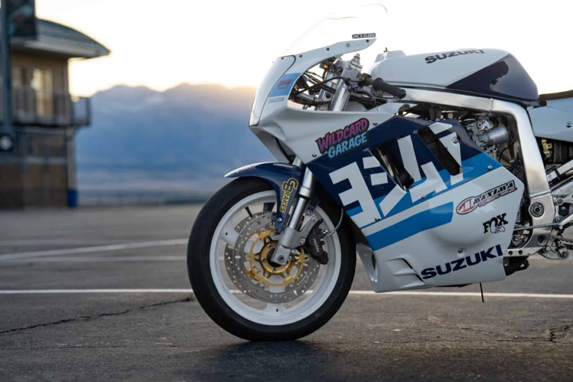 Suzuki GSX-R750M “Slingshot Racer” by Wildcard Garage