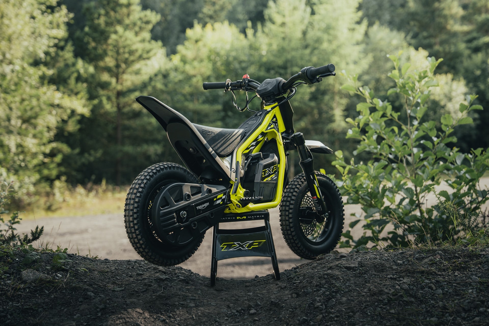 Triumph presenta las TXP: la primera gama de motos eléctricas off-road para jóvenes