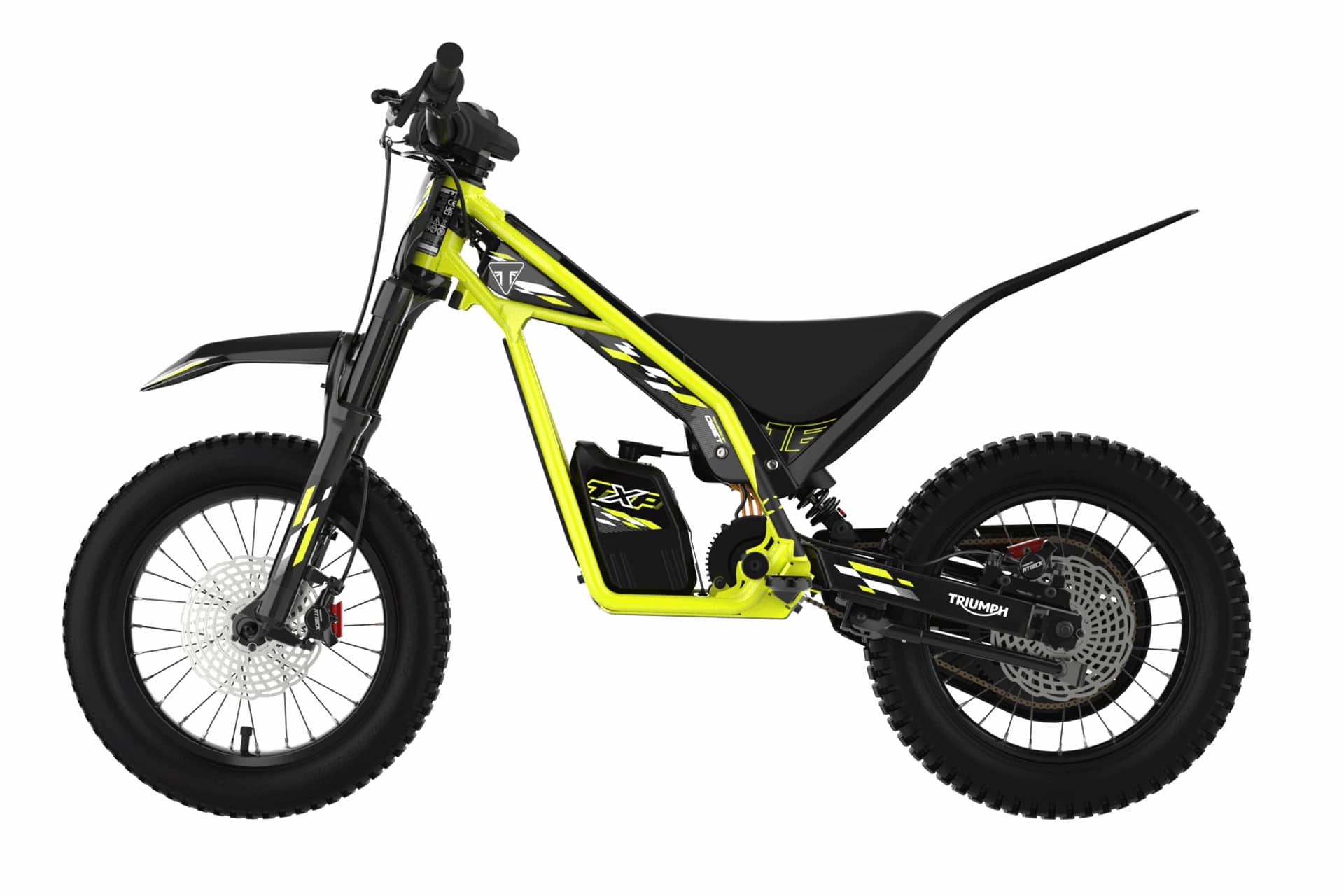 Triumph presenta las TXP: la primera gama de motos eléctricas off-road para jóvenes
