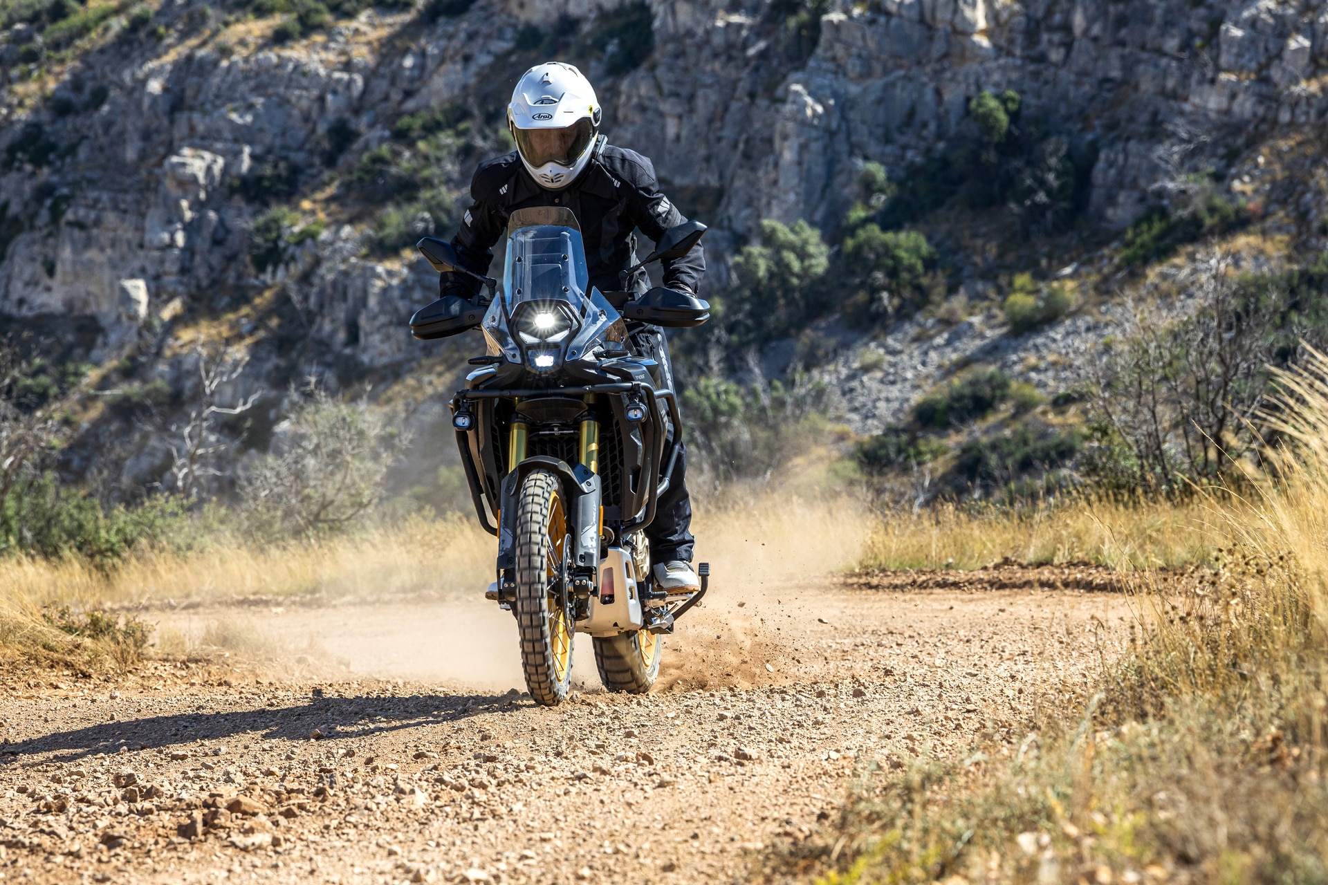 Prueba Voge DS800 Rally
