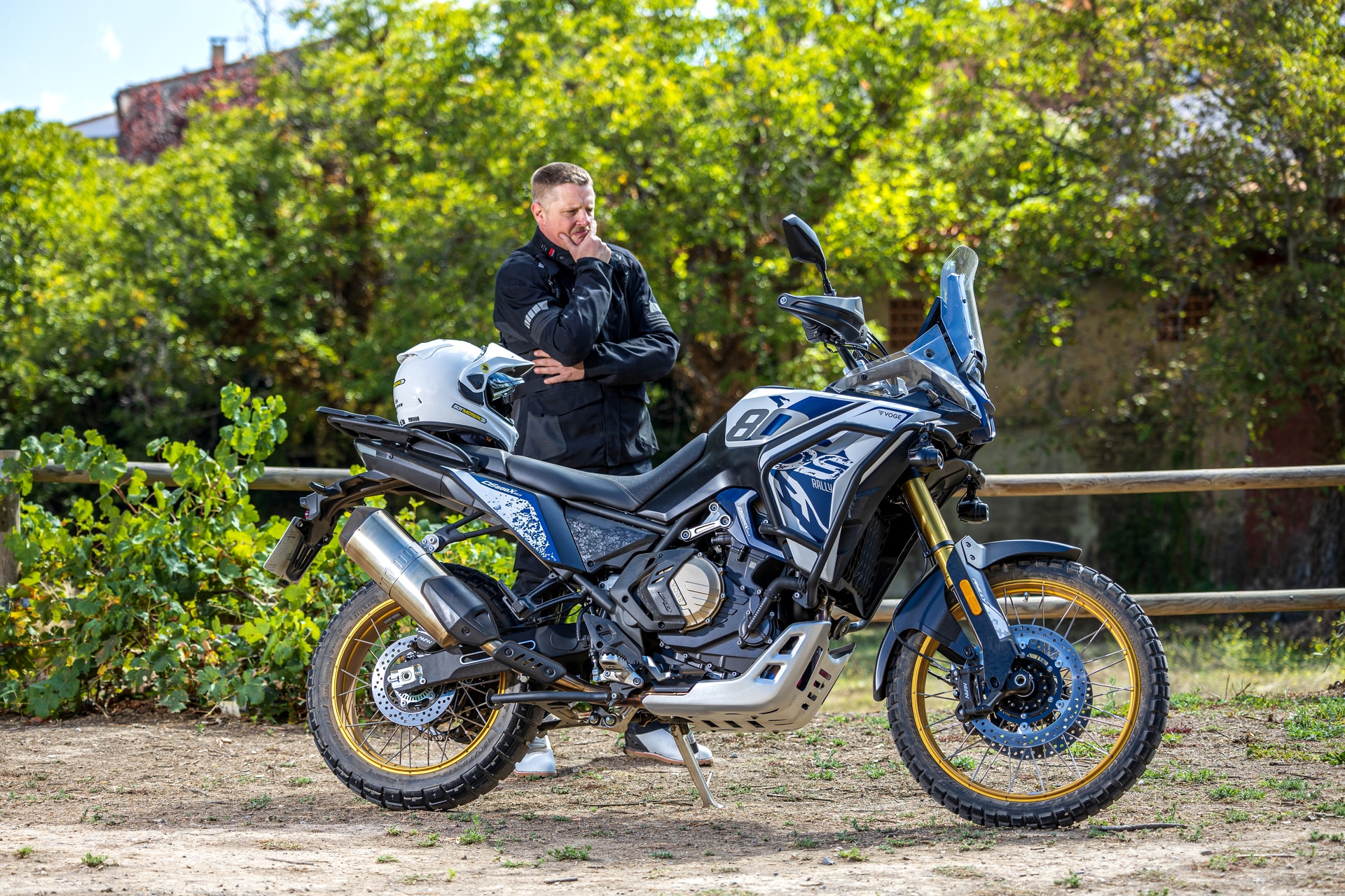 Prueba Voge DS800 Rally