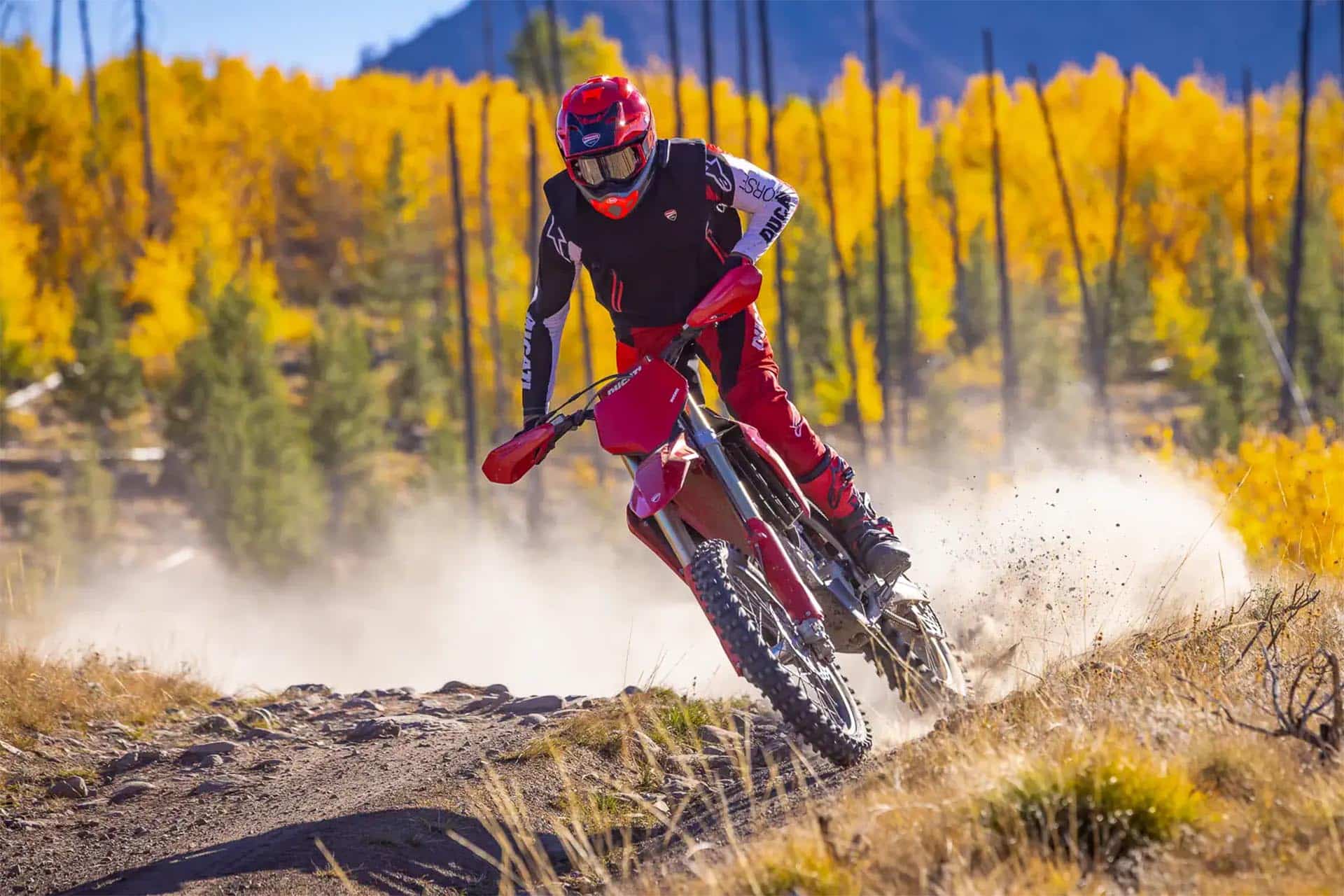 La Desmo450 EDX destaca en muchos aspectos en el que más la parte de ayudas electrónicas