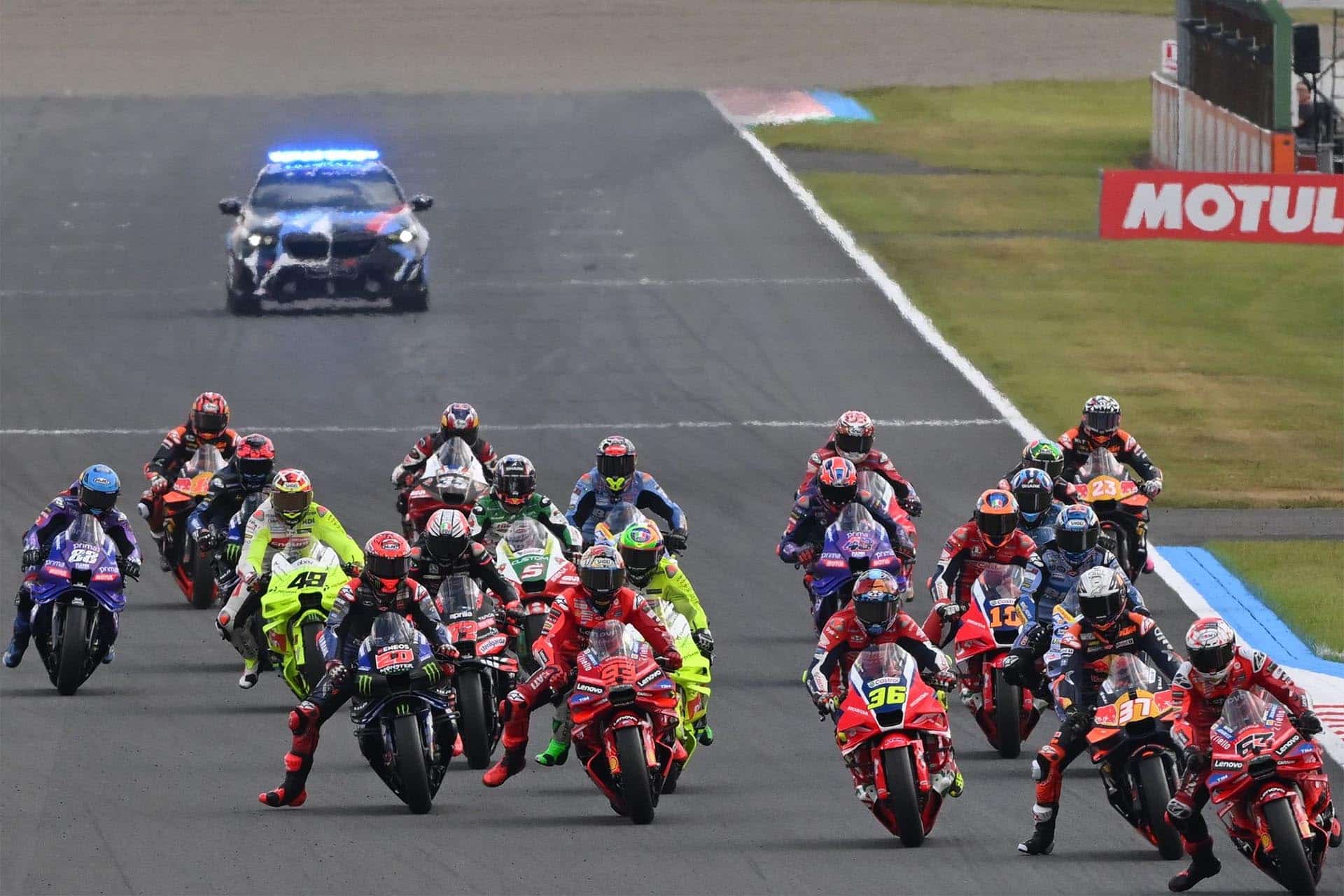 Bagnaia está en el punto de mira, en este caso por su brillante actuación en Japón