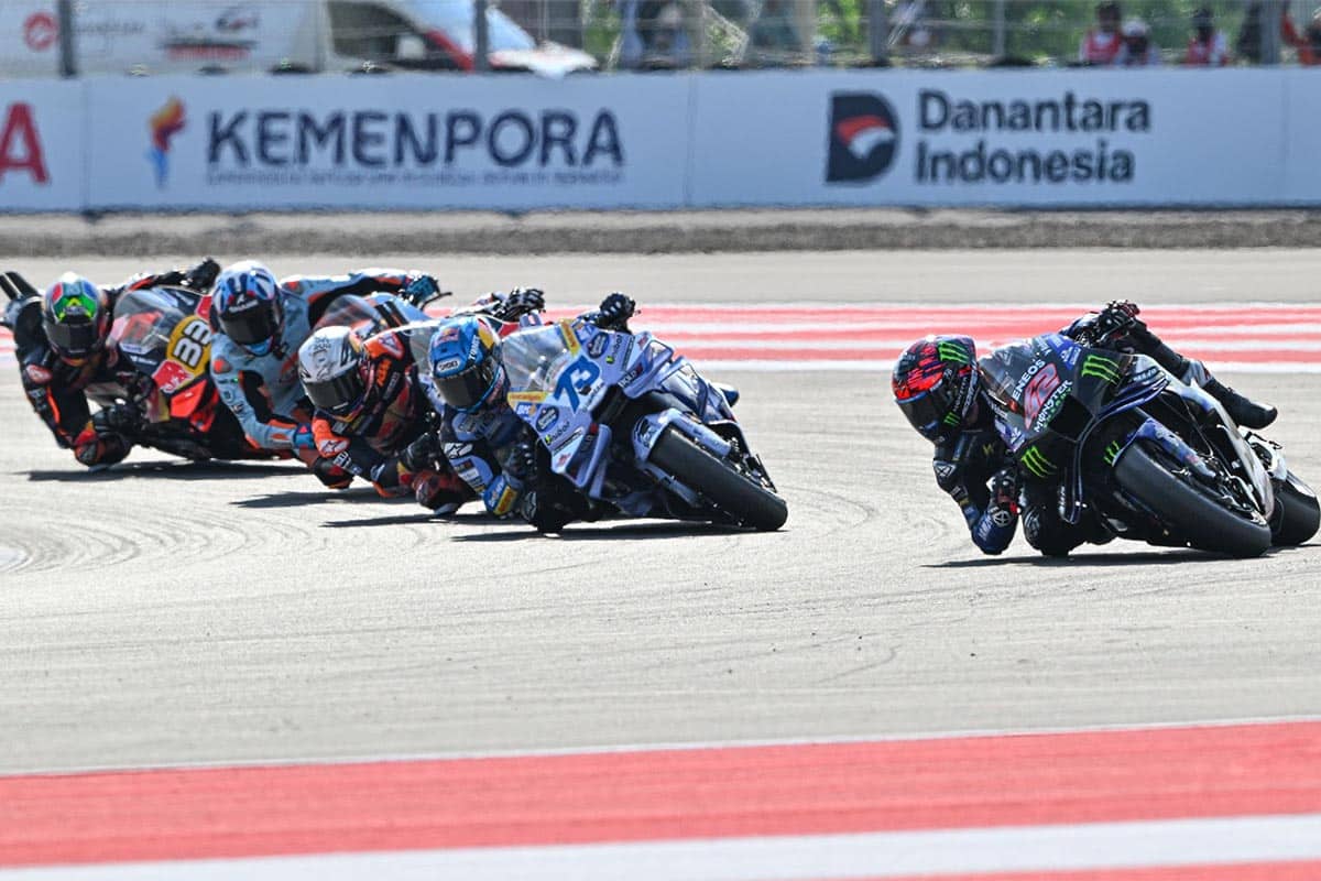 Álex Rins fue una de las gratas sorpresas del fin de semana