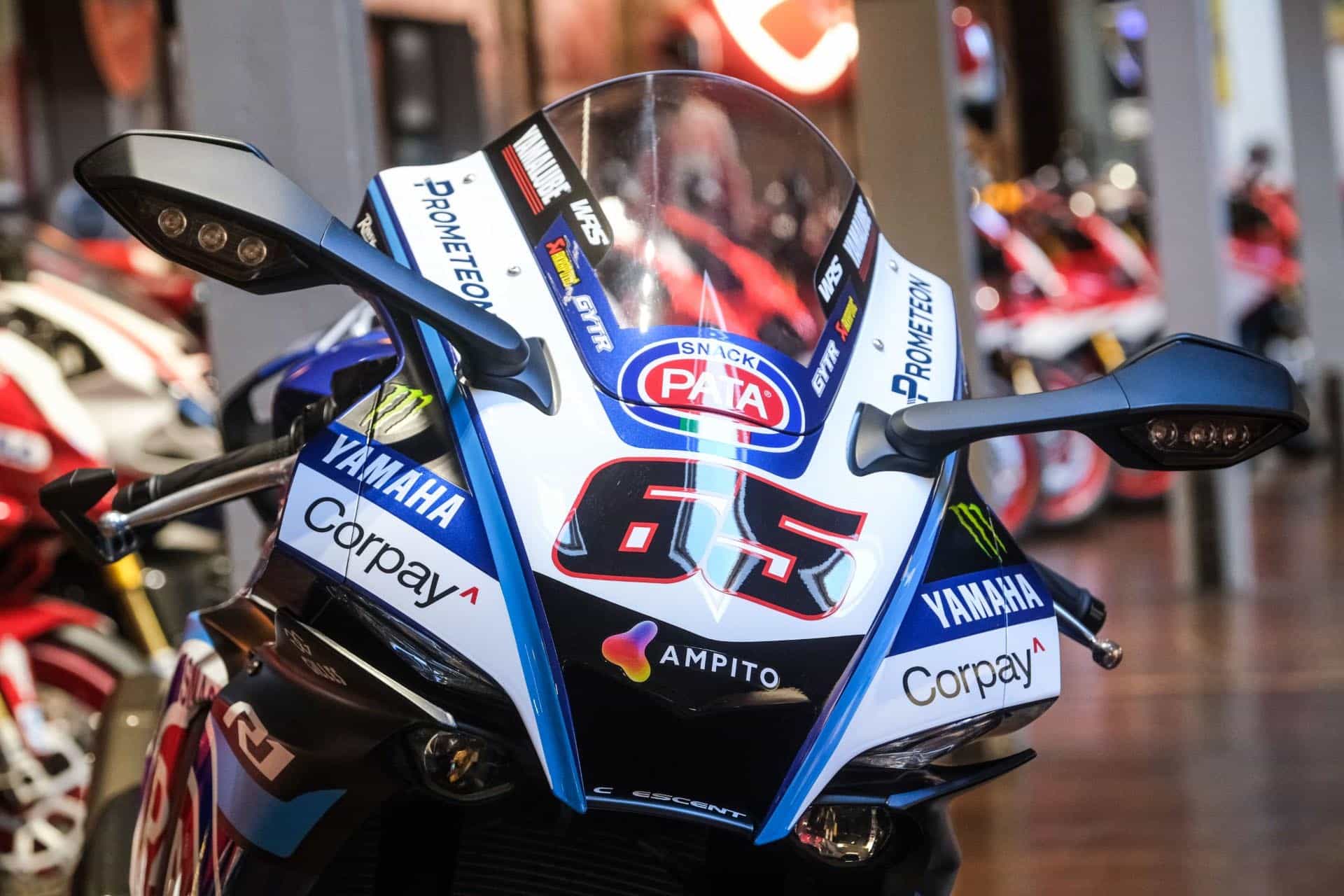 La moto salió del concesionario en febrero de este año