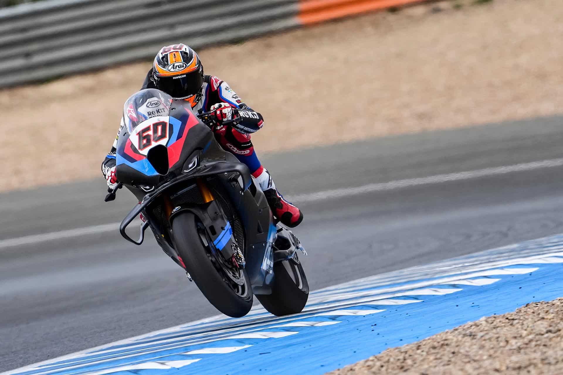 Van der Mark se estrenaba como piloto de pruebas de BMW