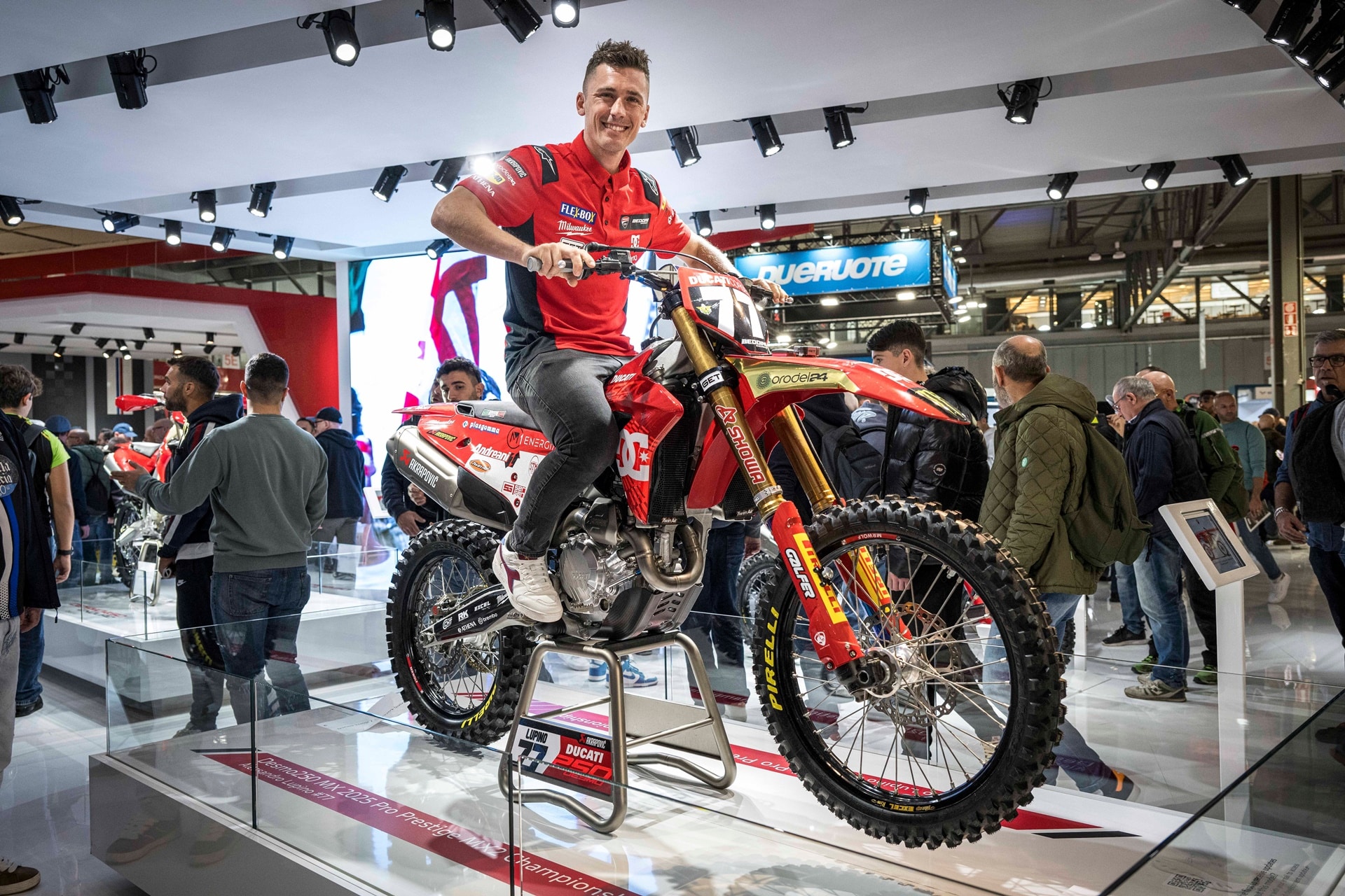 Ducati en muestra sus nuevos productos y avances en EICMA 2025