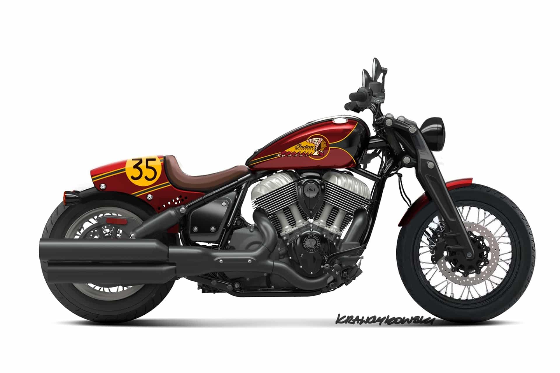 Indian Concept Girder: Un homenaje al legado de la marca