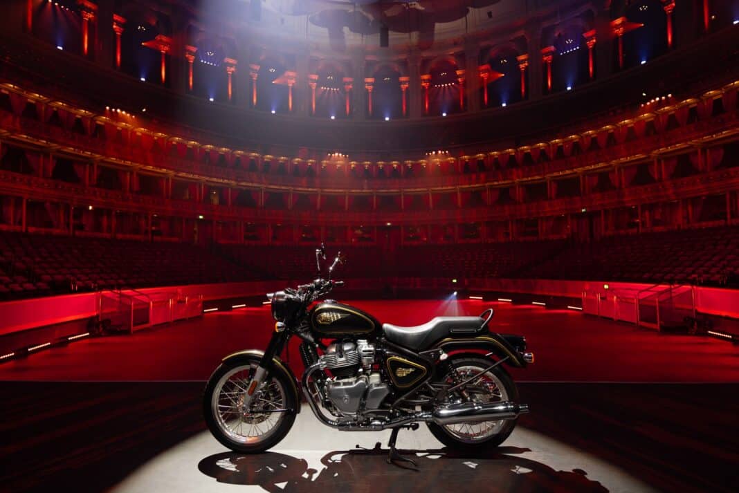 Royal Enfield y el Royal Albert Hall colaboran en la campaña de lanzamiento de la nueva Bullet 650