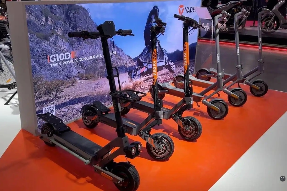 Yadea demuestra en EICMA 2025 porqué es el mayor fabricante de vehículos eléctricos del mundo