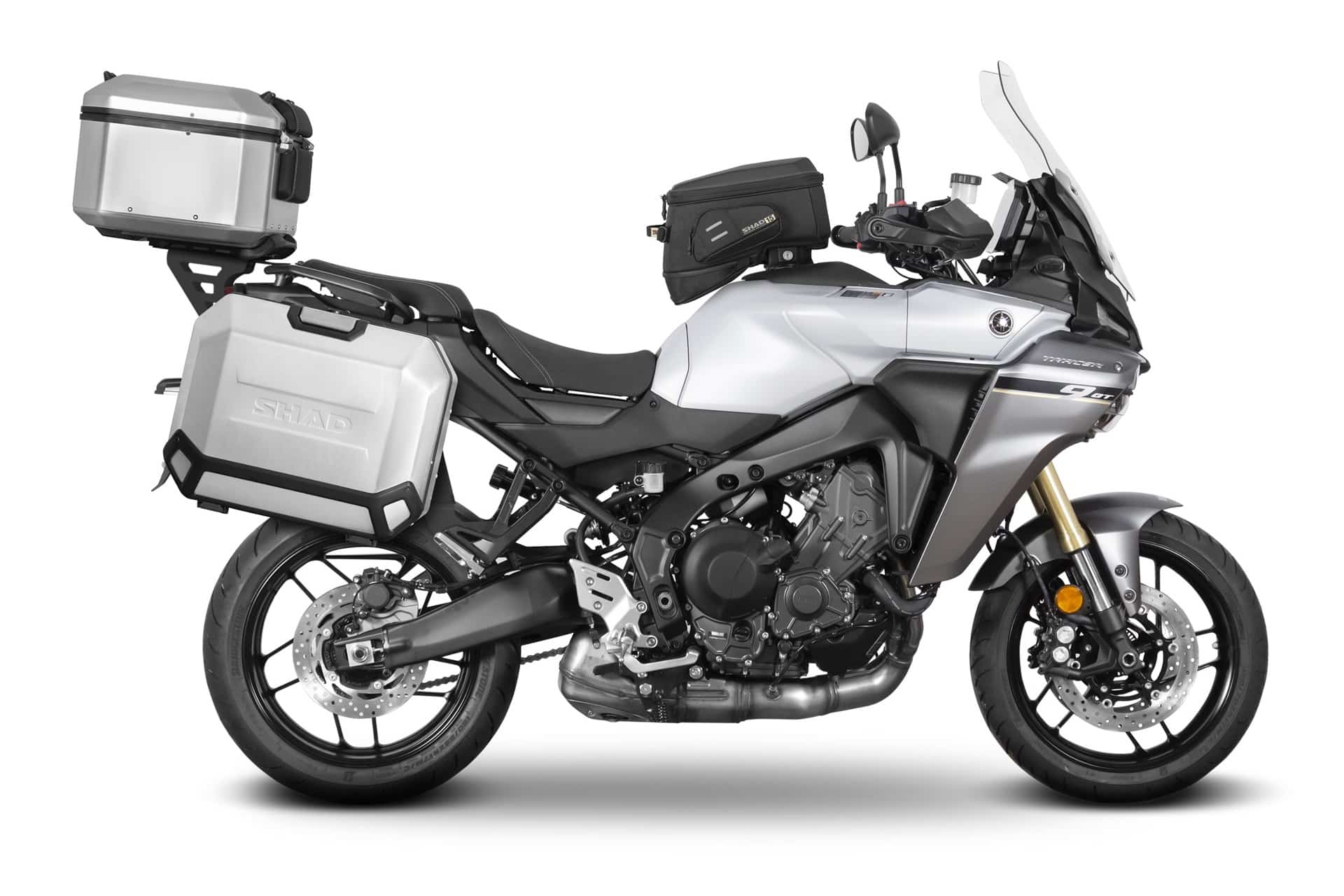 La gama Yamaha Tracer 9 2026 aún más capaz con las líneas de maletas Expandable y Terra de SHAD