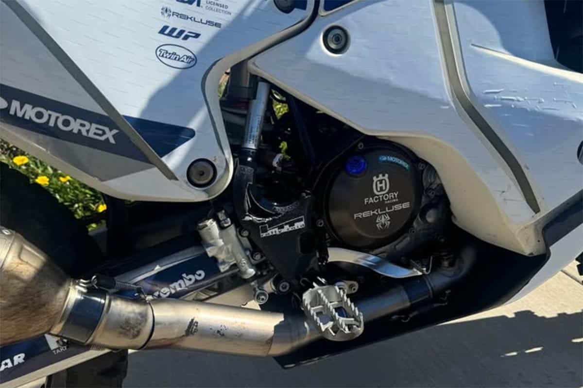Si estabas esperando una señal para correr el Dakar quizás sea esta: Husqvarna FR450 Rally 2023 en venta