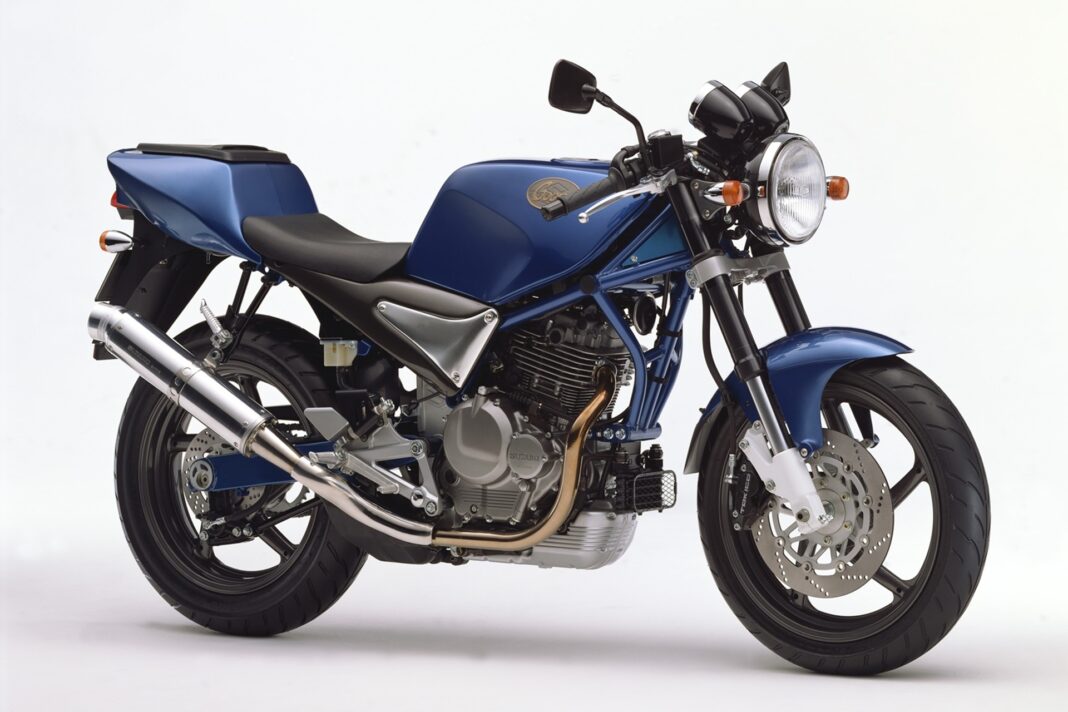 ¿Prepara Suzuki un nuevo modelo naked que reviva la filosofía de la Goose 350 de la década de los 90?