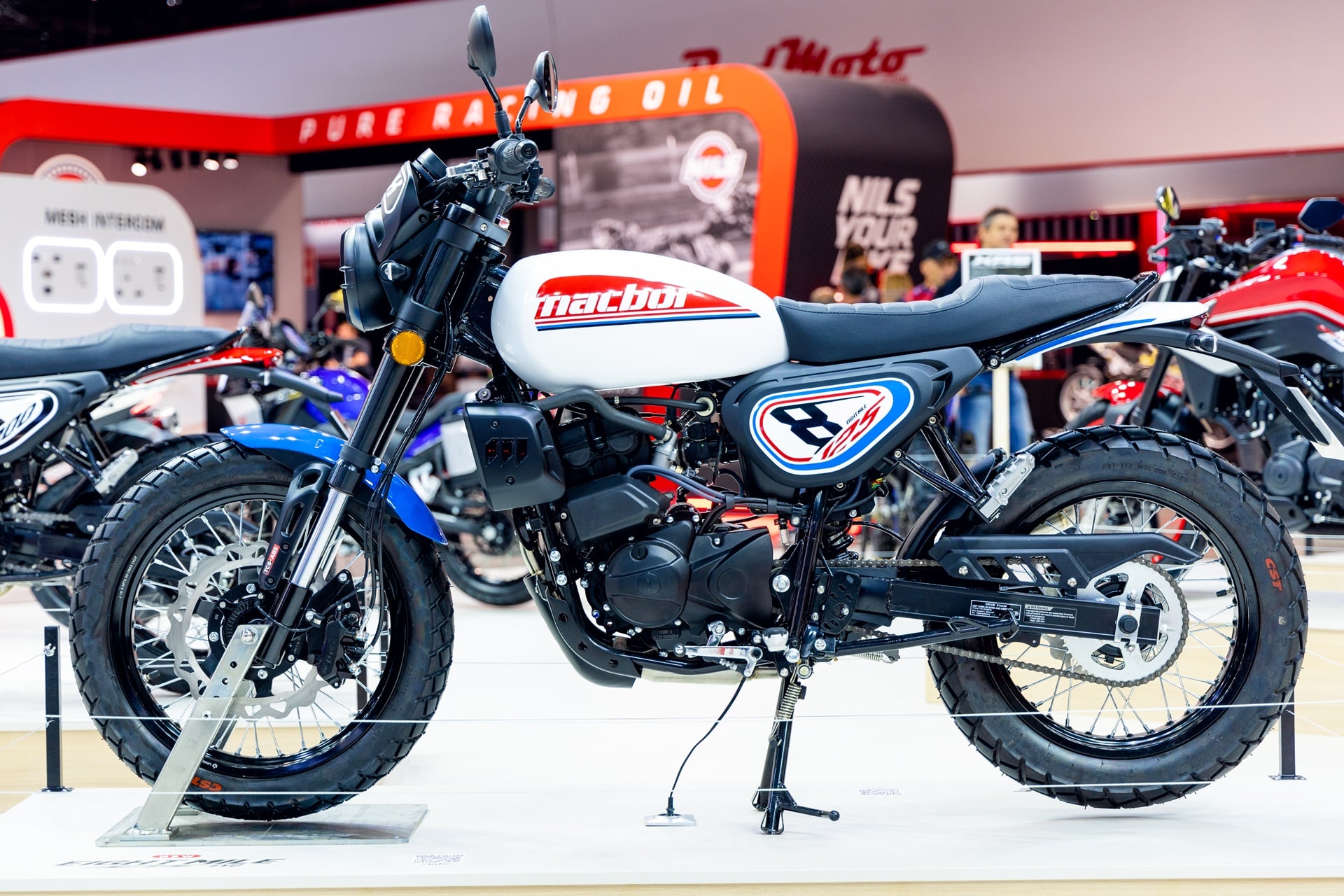 Macbor presenta, por tercer año consecutivo, todas sus novedades en la 82ª edición de EICMA