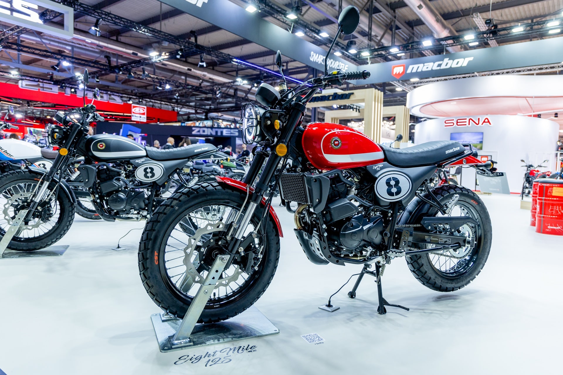 Macbor presenta, por tercer año consecutivo, todas sus novedades en la 82ª edición de EICMA