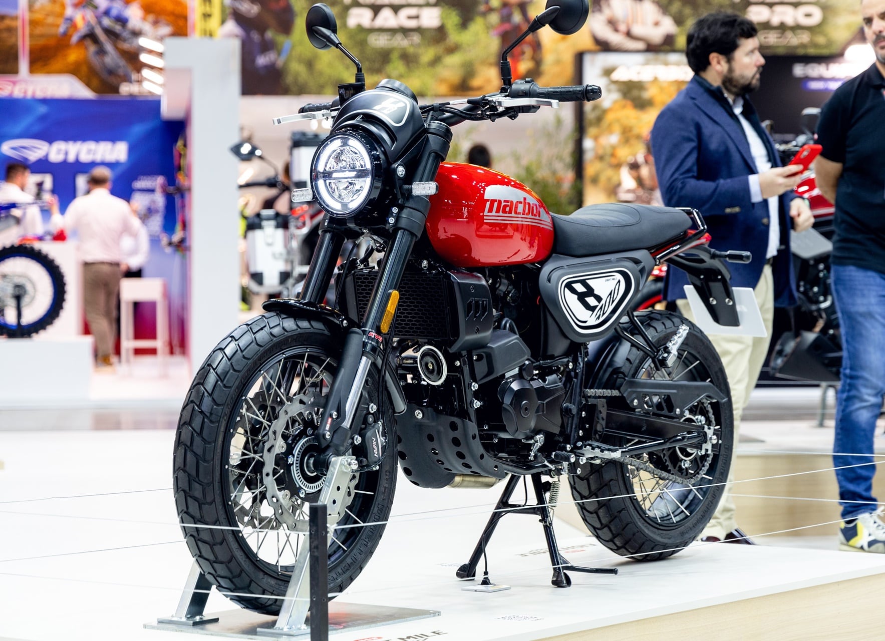Macbor presenta, por tercer año consecutivo, todas sus novedades en la 82ª edición de EICMA