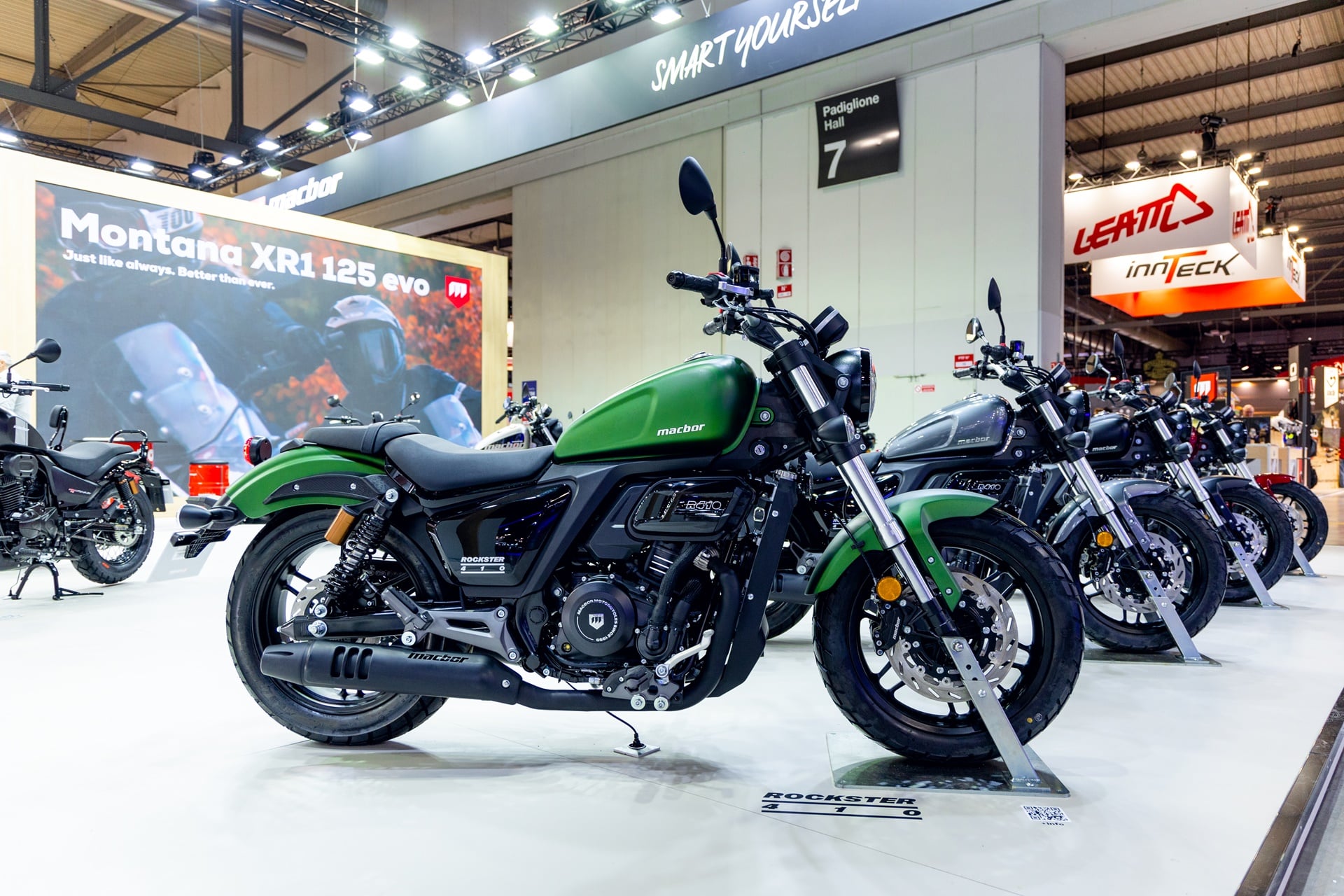 Macbor presenta, por tercer año consecutivo, todas sus novedades en la 82ª edición de EICMA