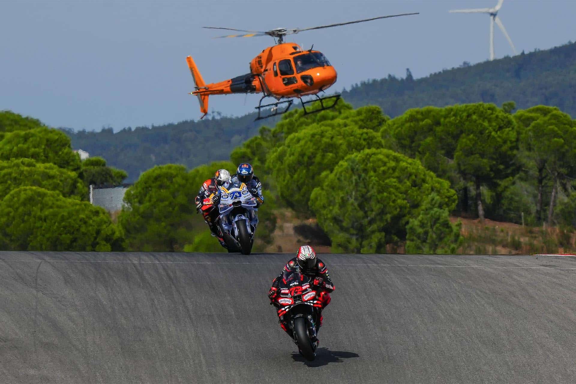 Bezzecchi fue inalcanzable durante la carrera del domingo