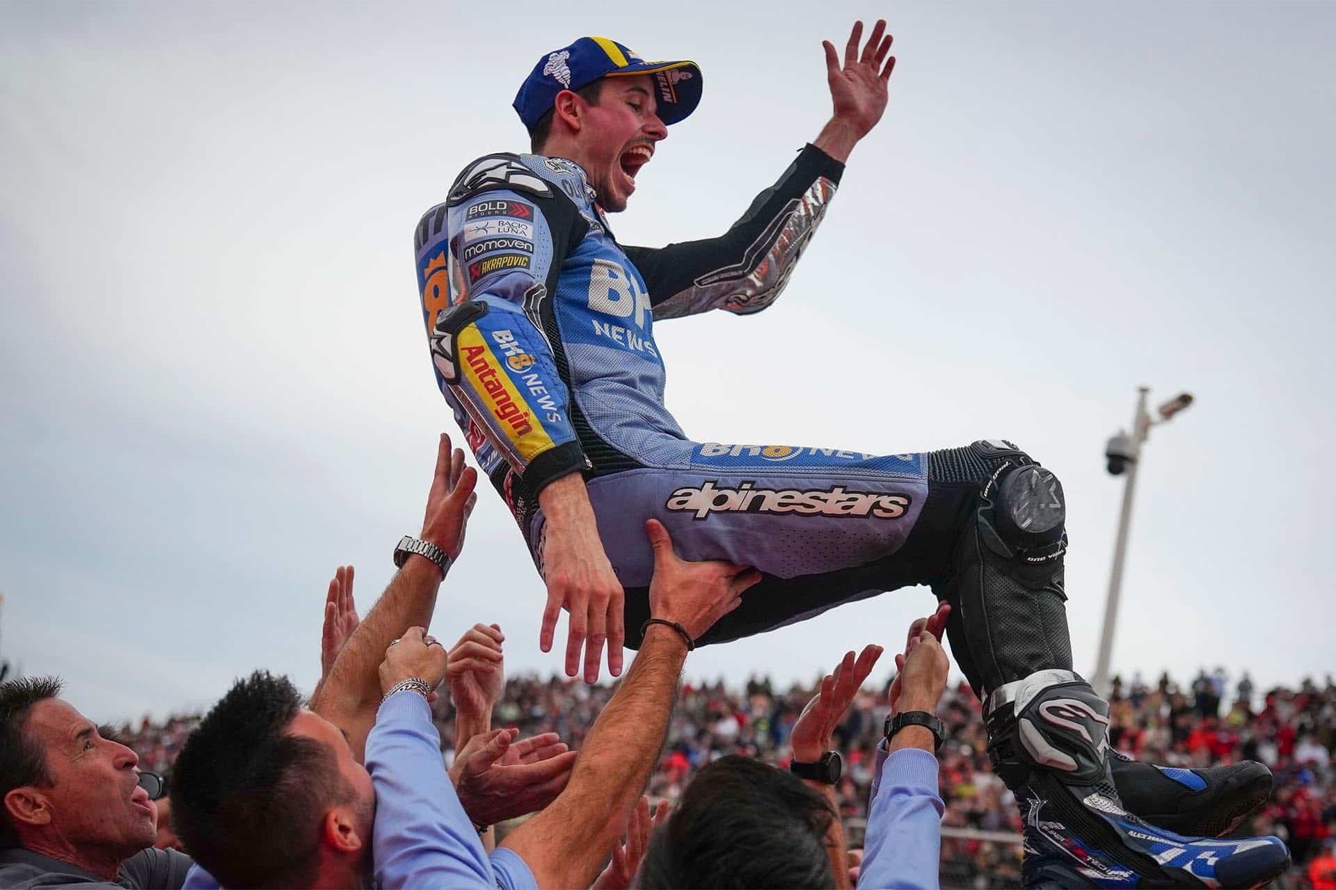No hubo podio el domingo, pero Álex Márquez ha hecho su mejor temporada en MotoGP
