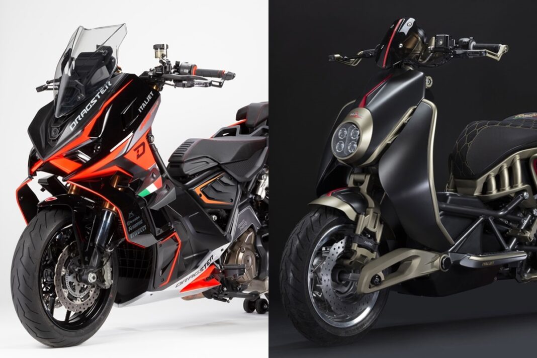 Italjet nos deleita con el estreno mundial de sus nuevos Dragster 459 Twin SmartShift y Roadster 400