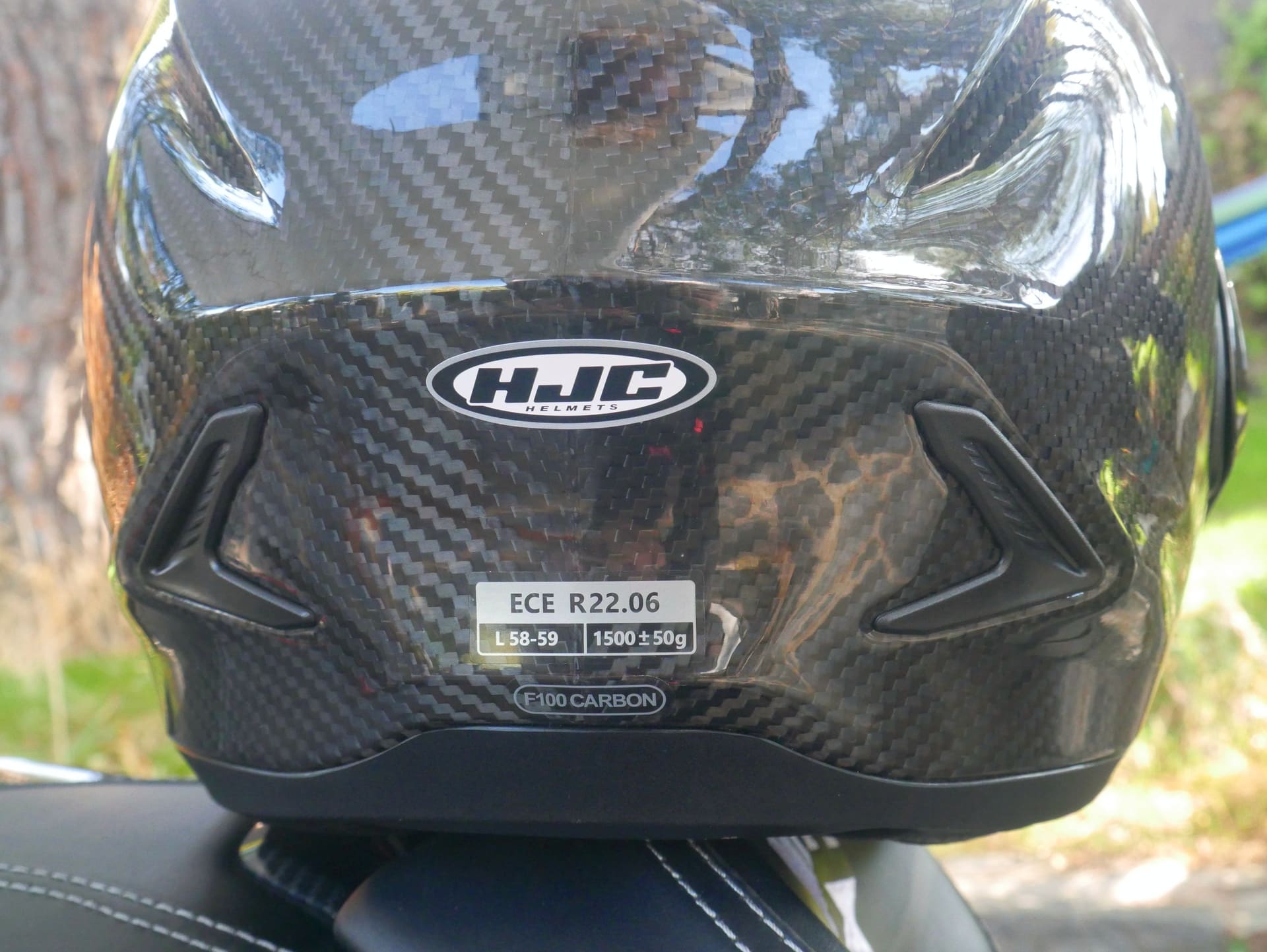 Prueba HJC F100 Carbon