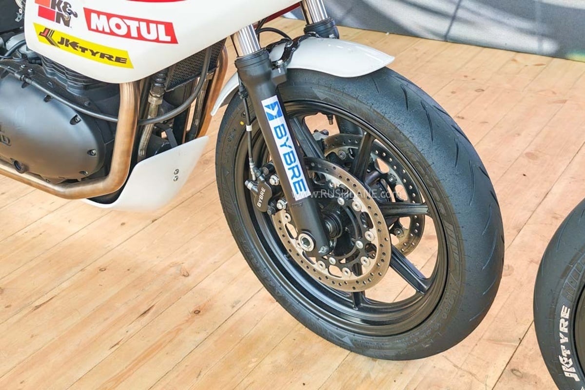 Royal Enfield presenta la versión de carreras de su futura Continental GT750