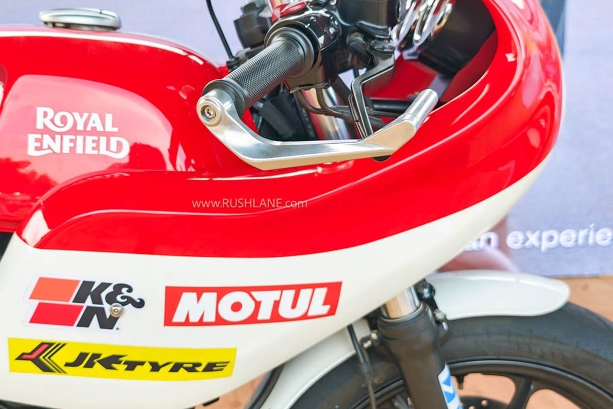 Royal Enfield presenta la versión de carreras de su futura Continental GT750