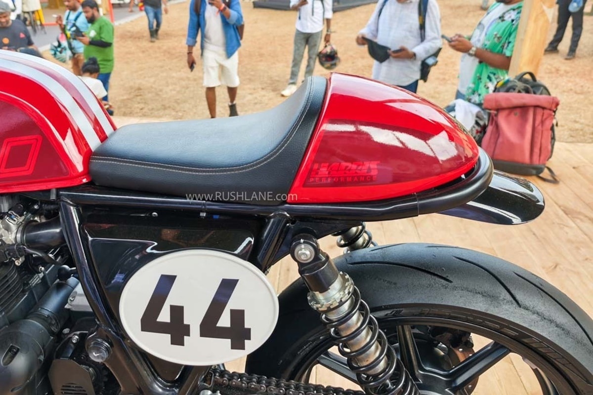Royal Enfield presenta la versión de carreras de su futura Continental GT750